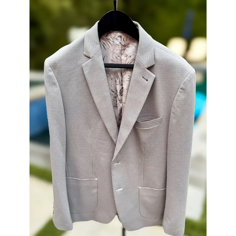 Paisley & Gray Steel Knit Blazer 42R Modern Fit NWT $250 Gray Sport Coat
